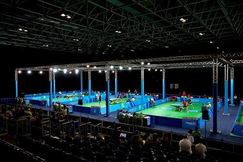 O tênis de mesa terá áreas de treinamento permanentes no Centro Olímpico de Treinamento / Foto: Matthew Stockman/Getty Images